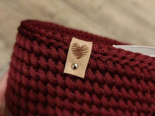 Представляю вашему вниманию вязаные корзины для хранения. 07