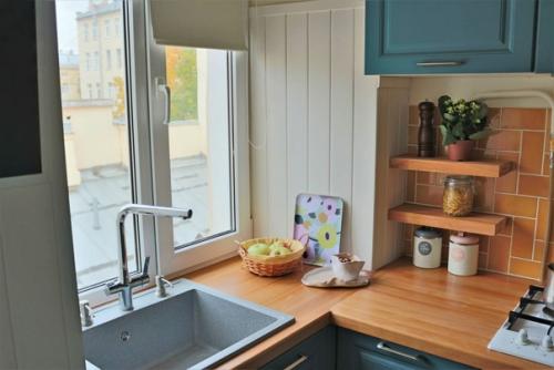 Интерьер кухни площадью 8 кв. 02