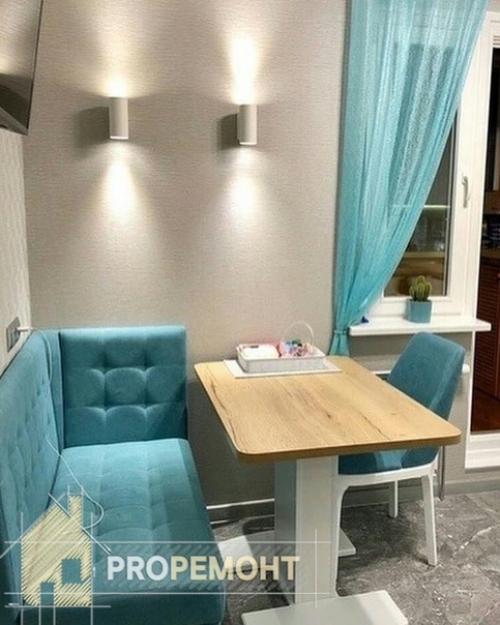 Переделка кухни. Выполненной в светлой гамме. 04