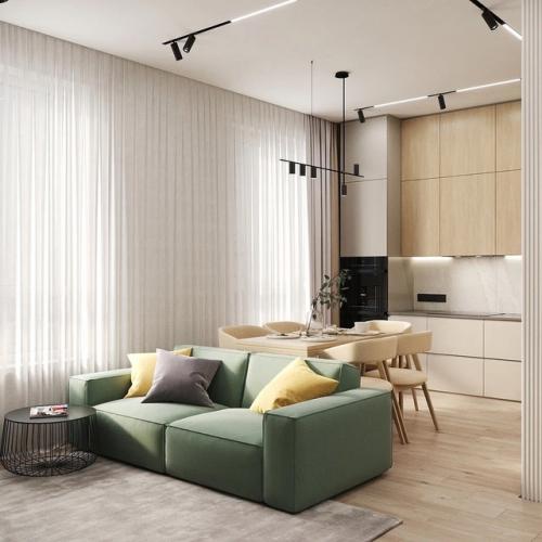 Дизайн - проект 3-х комнатной квартиры - 98, 7 кв. 06