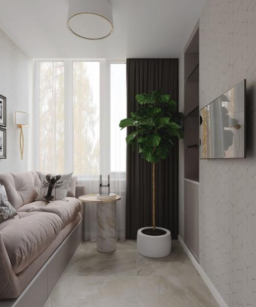 Дизайн квартиры 74 кв. 03