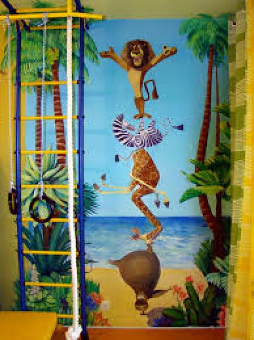 Роспись стен, роспись потолка - советы опытных декораторов. 07