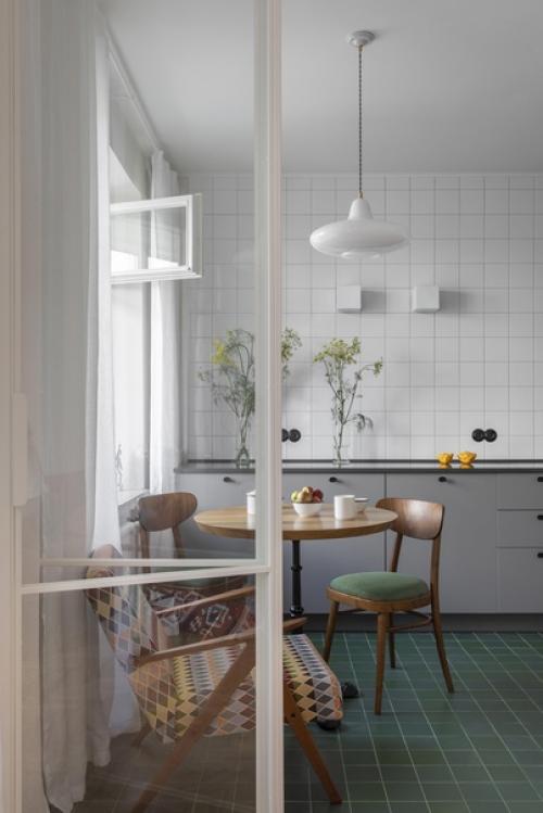 Яркий интерьер квартиры 42 кв. 05