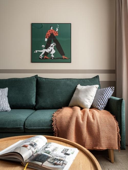 Интерьер 1-комнатной квартиры 35 кв. 03