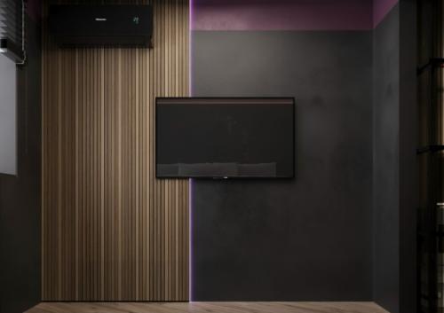 Оригинальный проект 1-комнатной квартиры 30, 3 м 2 для молодой женщины. 04