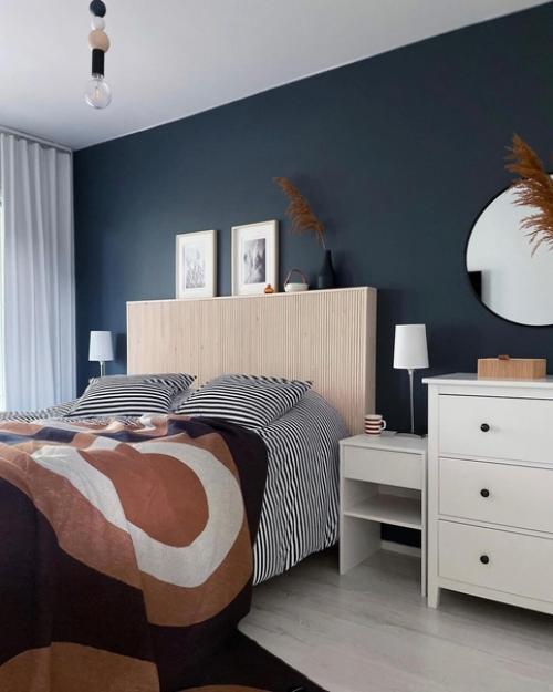 Черно-белые детали в интерьере финского дома. 02