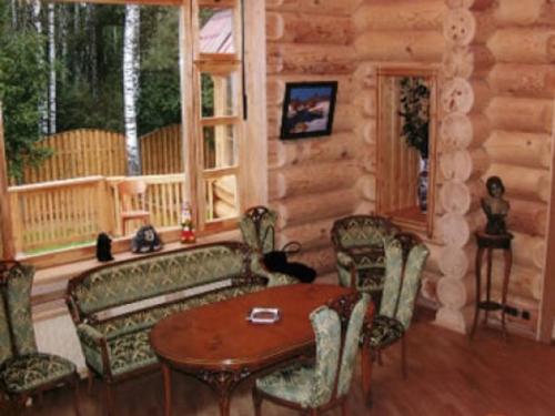 Дизайн интерьера деревянного дома, оформление деревянного дома. 02