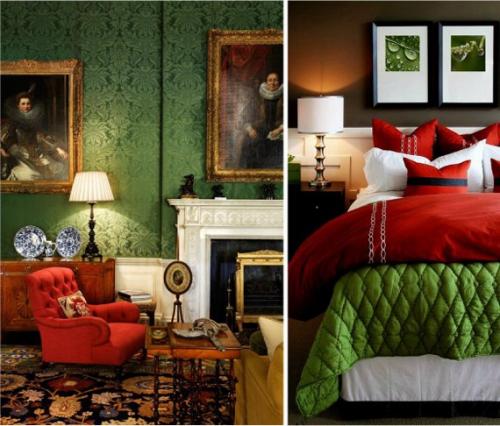 Зеленый по отношению к красному - дополнительный цвет. 01