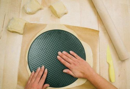 Шоколадный плетеный пирог? 04