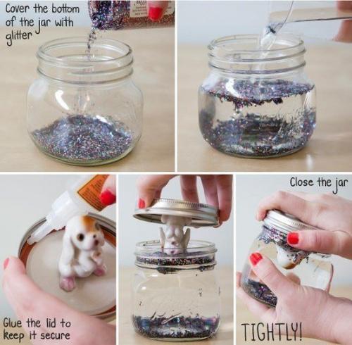 Снежный шарик своими руками! 01