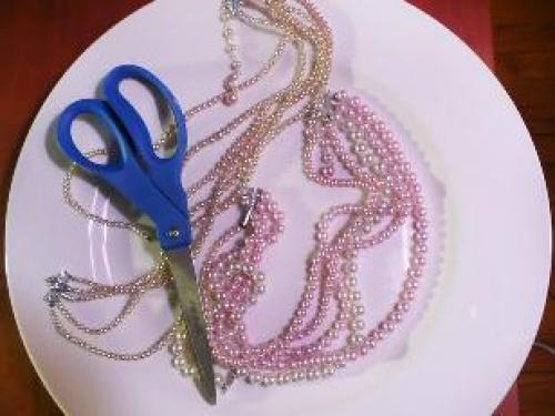 Жемчужные новогодние шары. 01 Жемчужные новогодние шары. 01