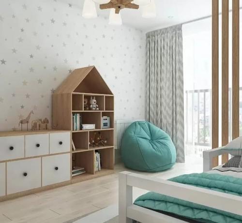 Скандинавский стиль в детской! 02