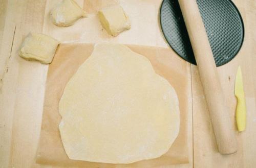 Шоколадный плетеный пирог? 03