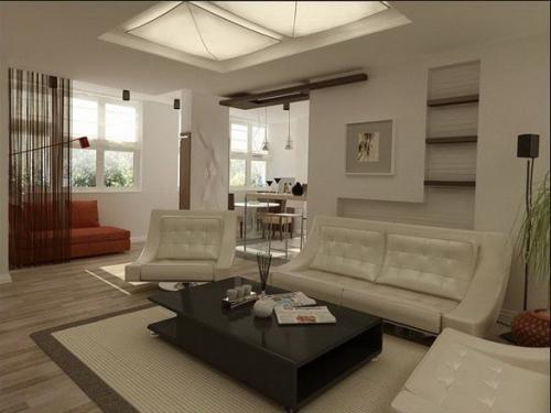 Как должна выглядеть гостиная в современном стиле? 05