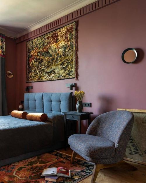 Яркий интерьер квартиры в сталинке. 03