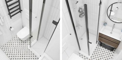 Квартира - студия в скандинавском стиле. 08