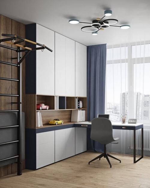 Интерьер детской комнаты. 02