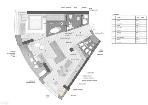 Стильные апартаменты Black IS Back ч. 2. 07