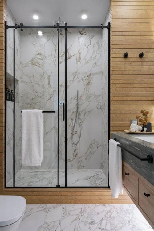 Однокомнатная квартира в серо - бежевых тонах. 07