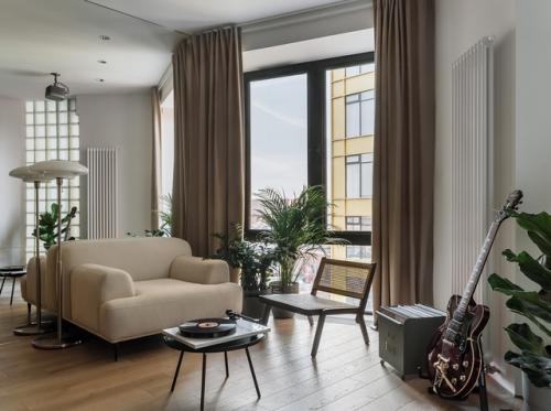 Интерьер 1-комнатной квартиры 38 кв. 01