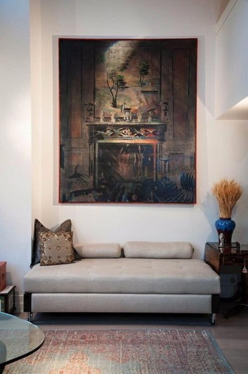 Эклектичная квартира, расположенная в Нью-йорке, в США. 07