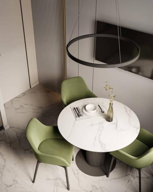 Современная кухня.  Красивый дизайн - проект кухни в современном стиле. 02