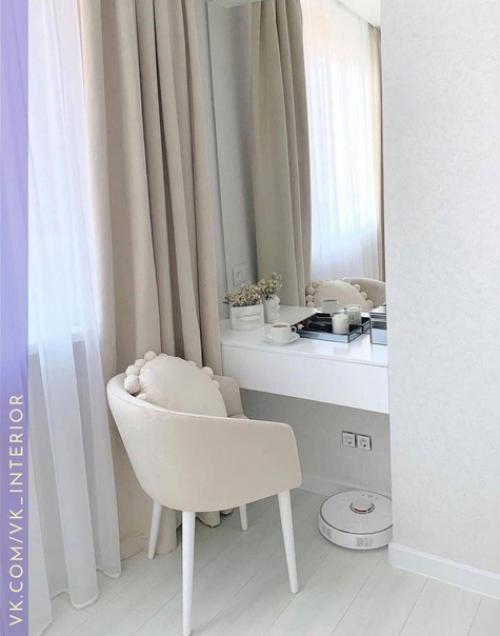 Современный интерьер. Выполнен в светлых тонах. 08