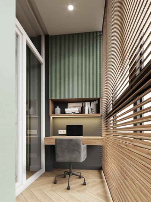 В интерьере спальни - 9, 7 кв. 05