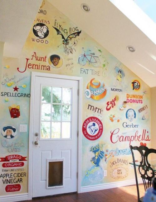 Поп-арт является популярным и интересным стилем интерьера, который в последнее время снова становится все более и более популярным. 07