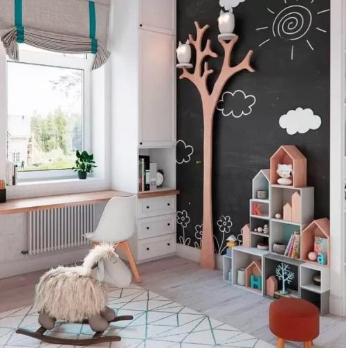Скандинавский стиль в детской! 05