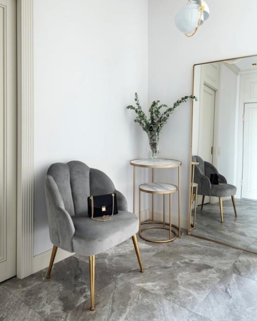 Интерьер квартиры в пастельных тонах с уютными деталями. 04