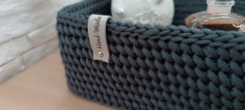 Представляю вашему вниманию вязаные корзины для хранения. 03