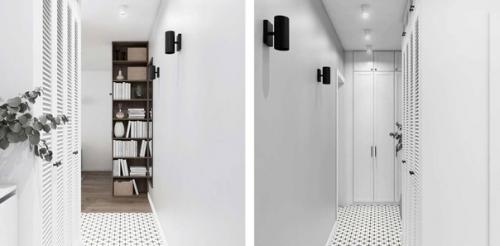 Квартира - студия в скандинавском стиле. 07