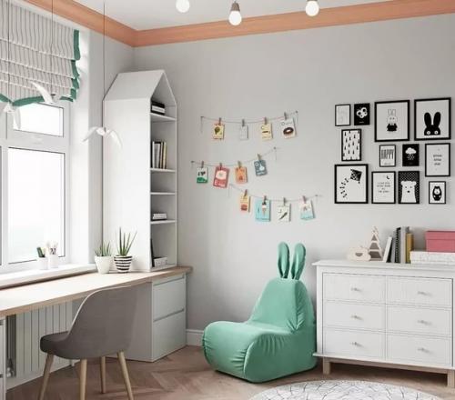 Скандинавский стиль в детской! 04