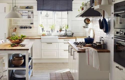 Кухни в морском стиле. 04