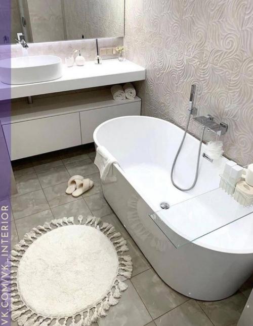 Современный интерьер. Выполнен в светлых тонах. 02