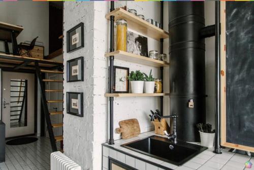 Мансарда архитектора в Москве от Buro5 ч. 1. 07