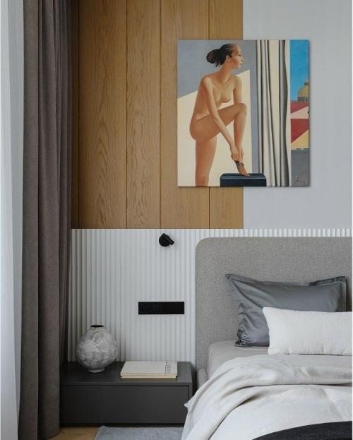 Дизайнеры Михаил новинский и Анастасия Кряжева, студия Mndesign, оформили пространство квартиры площадью 87 кв. 05