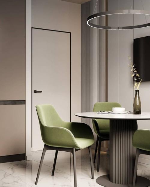 Современная кухня.  Красивый дизайн - проект кухни в современном стиле. 05