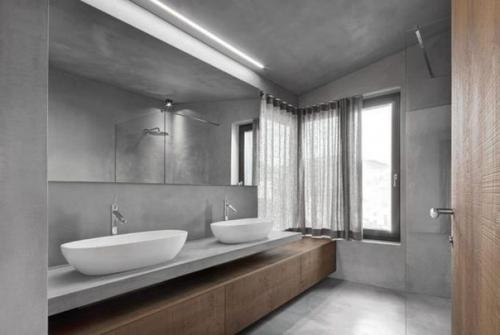 Дом в современном стиле из дерева и бетона. 06