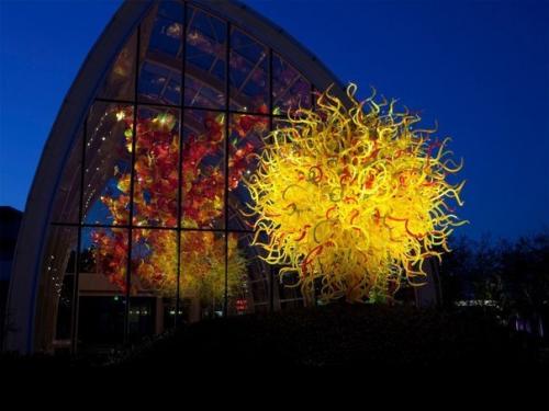 Яркие стеклянные скульптуры дейла чихули. 05