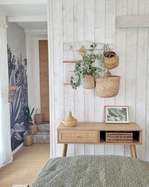 Деревянный стиль интерьера привносит в комнату неповторимую теплоту и уют. 07