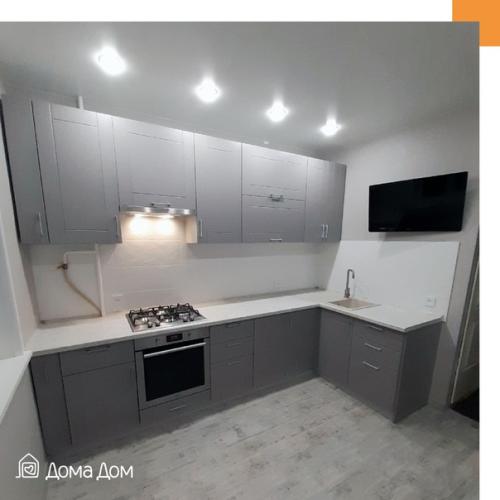 Серый цвет для кухни это не скучно - это стильно! 01