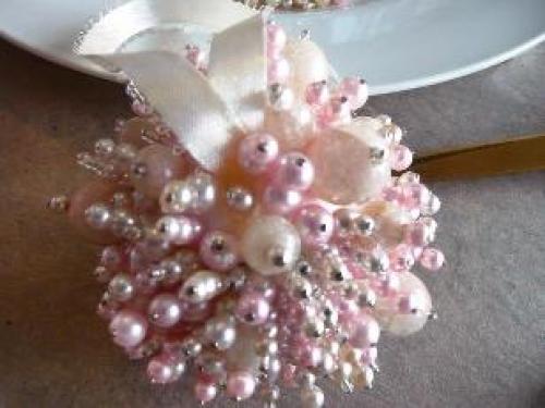 Жемчужные новогодние шары. 05 Жемчужные новогодние шары. 05