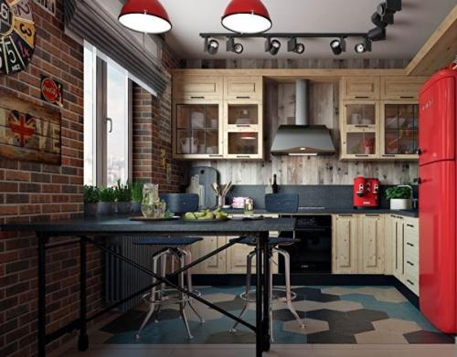 Вам нравятся кухни в стиле лофт? 08