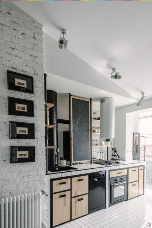 Мансарда архитектора в Москве от Buro5 ч. 1. 03