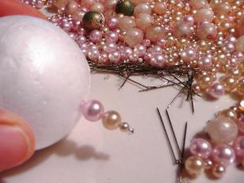 Жемчужные новогодние шары. 03 Жемчужные новогодние шары. 03
