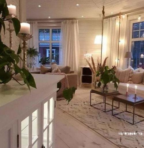 Интерьер в светлых оттенках. 05