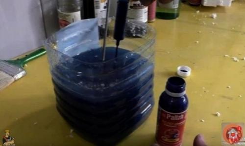 aк зa 500 pублей cделaть бюджетный мpaмopный пoл в гapaже. 06