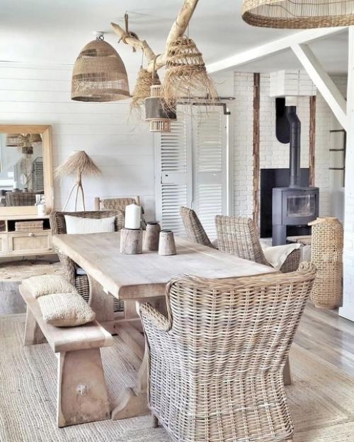 Деревянный стиль интерьера привносит в комнату неповторимую теплоту и уют. 05